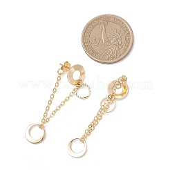 Серьги-гвоздики с кисточками из нержавеющей стали 304&nbsp;EJEW-JE06883