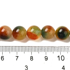 Naturales teñidos abalorios de jade blanco hebras&nbsp;G-M402-C04-26
