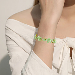 100шт 2 стиля окрашенные синтетические бирюзовые бусины G-SC0003-52