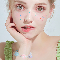 20шт 5 цвета акриловые бусины&nbsp;SACR-AR0001-17