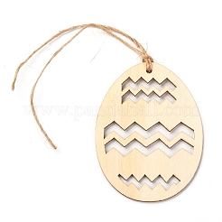 Сделай сам в форме яйца ручной работы выдалбливают граффити из дерева&nbsp;LS-WOOD-G007-01G