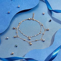 40 шт. 5-х цветные подвески из нержавеющей стали 304 STAS-UN0026-56