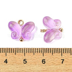 Pendentifs en verre d'alliage&nbsp;GLAA-P080-01G-01