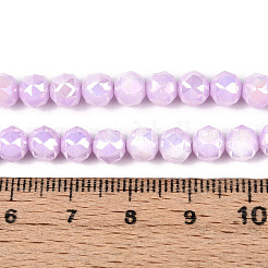 Антикоррозийные гальванические стеклянные бусины GLAA-N010-6mm-04