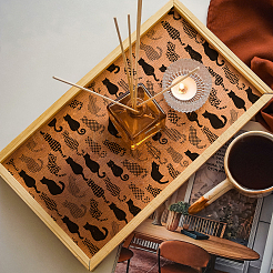 Самоклеящийся трафарет для шелкографии&nbsp;DIY-WH0338-330