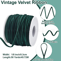 50 ярд односторонней бархатной ленты OCOR-HY0001-16D