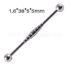 Orecchini lunghi a barretta per cartilagine in acciaio inossidabile 304&nbsp;FS-WGA4435-07