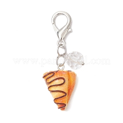 6 шт. подвеска из смолы для хлеба&nbsp;HJEW-JM03813