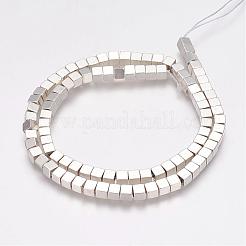 Немагнитные нити шарик синтетический гематит G-G652-14S