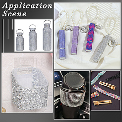 Самоклеящиеся стеклянные стразы горячей фиксации DIY-WH20013-98B