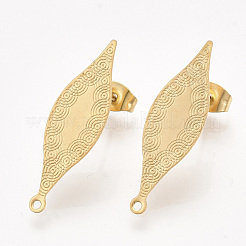 Фурнитура для сережек-гвоздиков из нержавеющей стали 304 STAS-S079-61