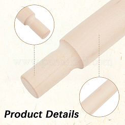 Nudelholz aus Holz&nbsp;AJEW-WH20141-42C