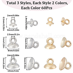 360 шт. 6 вида пластиковых бусин для подвесок и колпачков для чашек&nbsp;KY-SC0001-96