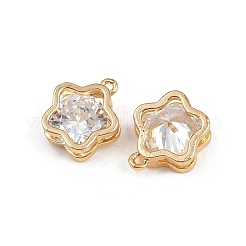 Латунь прокладывает кубические циркониевые прелести&nbsp;KK-C115-07G