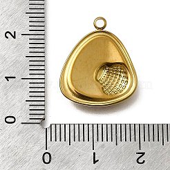 Подвески из нержавеющей стали 304 с эмалью&nbsp;STAS-Z163-19G-03