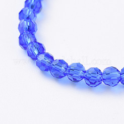 Perle di vetro si estendono braccialetti&nbsp;BJEW-JB04760