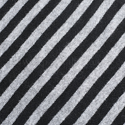 Полиэстеровый полосатый трикотажный шарф-треугольник для женщин&nbsp;AJEW-WH20070-106A