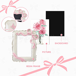 Supports de cadre photo en résine&nbsp;AJEW-WH20195-03