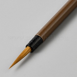 3 pinceau de calligraphie chinoise en bois&nbsp;OFST-WH0014-005B