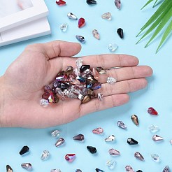 Гальванические бусины из чешского стекла GLAA-O018-15