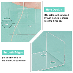Держатели для хранения акрилового настенного клея&nbsp;ODIS-WH0030-47A