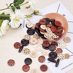 Boutons en bois&nbsp;BUTT-NB0001-19
