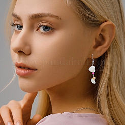 3 нитка 2 стиля натуральные пресноводные ракушки бусины нитки SHEL-HS0001-10