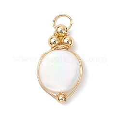 Натуральный белый оболочки подвески&nbsp;PALLOY-JF04839