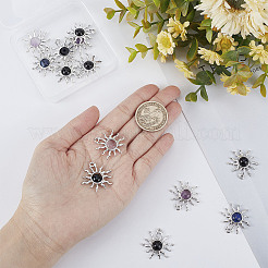 20шт подвески из натуральных драгоценных камней&nbsp;FIND-SC0003-99