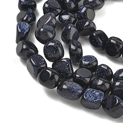 Synthetische blauen goldstone Perlen Stränge&nbsp;GG-CBA9392-29