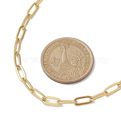 304 нержавеющая сталь скрепки цепочки ожерелья для женщин&nbsp;NJEW-JN04744