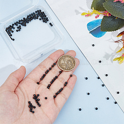 2 нити натуральных синих бусин тигрового глаза G-OC0005-68