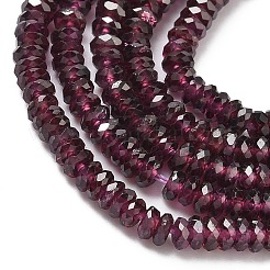 Гранат природный бисер нитей&nbsp;G-K376-E02-02