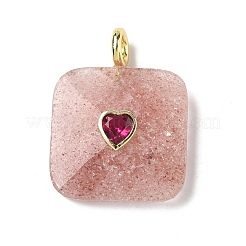 Подвески с огранкой из натуральных смешанных драгоценных камней&nbsp;G-C274-03