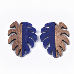 Подвески из смолы и ореха&nbsp;LS-RESI-S358-57H