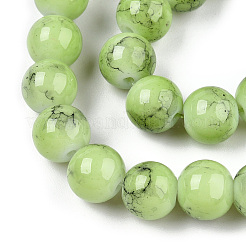 Выпечка роспись стекла круглый шарик нити&nbsp;DGLA-Q019-8mm-45A