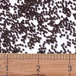 MIYUKIデリカビーズ  シリンダー  日本製シードビーズ  11/0  （db1910)マット不透明エスプレッソ  1.3x1.6mm  穴：0.8mm  約10000個/袋  50 G /袋&nbsp;SEED-X0054-DB1910