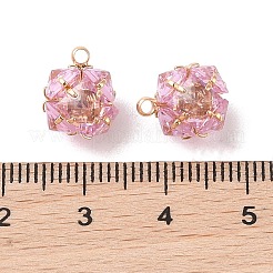 Стеклянные подвески KK-B100-50G-01