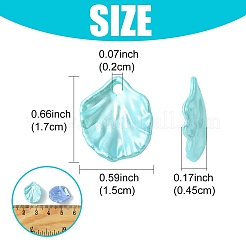 Акриловые имитационные жемчужные подвески OACR-YW0001-72