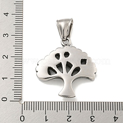 Винтажные подвески из хирургической нержавеющей стали 316 STAS-E212-42AS