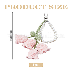 1 шт. подвесные украшения из цветочного сплава&nbsp;KEYC-LP0001-25D