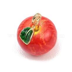 Эмалевые подвески из фруктового сплава&nbsp;LS-ENAM-P264-02C-G01