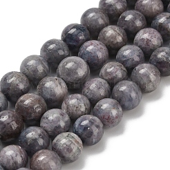 Природные иолит нитей бисера G-C259-B06-8mm