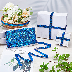 Бусины-пайетки из пластика и полиэстера&nbsp;OCOR-WH20016-04A