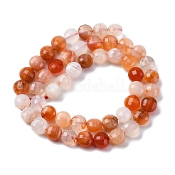 Натуральный красный ботсвана агат бисер пряди G-C179-A45-03