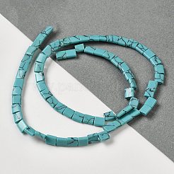 Chapelets de perles en turquoise synthétique&nbsp;G-F762-A02-01