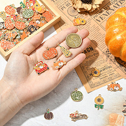 56 шт. 14 стиля подвески из сплава ко Дню благодарения&nbsp;ENAM-SC0006-78