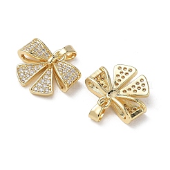 Messing micro pave klare zirkonia anhänger&nbsp;KK-A299-08G