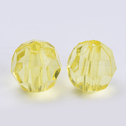 Прозрачные акриловые бусины&nbsp;TACR-Q257-10mm-V21