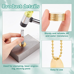 100шт 2 стиля латунные подвески DIY-PH0023-22